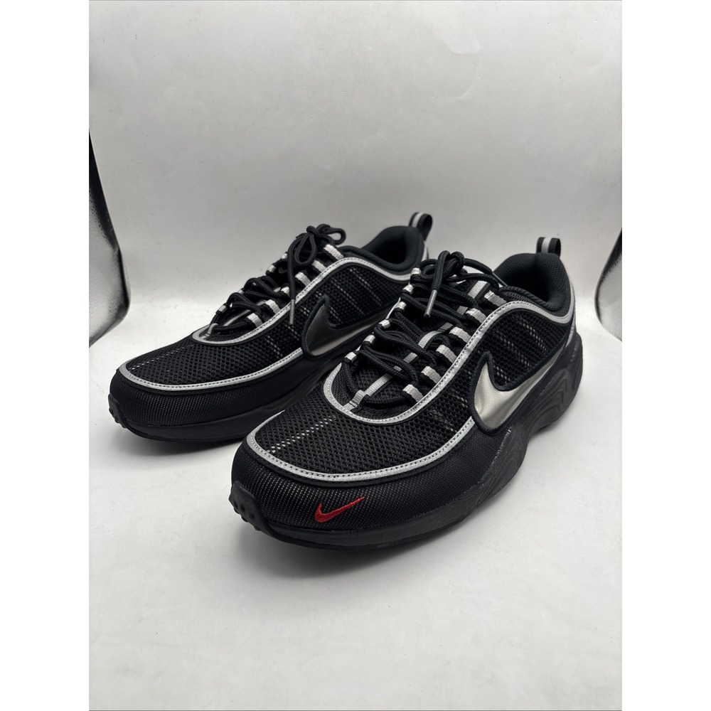 Nike Air Zoom Spiridon SP Black/Metallic Silver HF9117-002 Men's Size 10 - VNDS